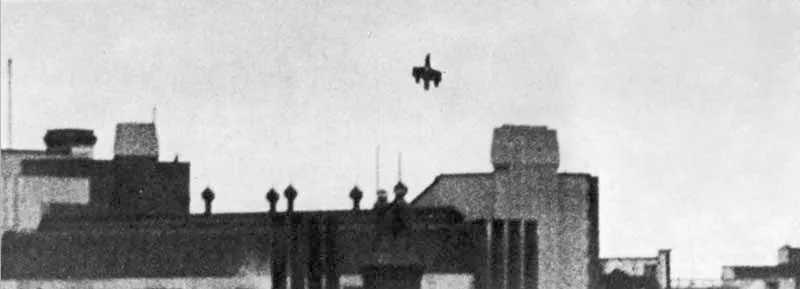 A Dornier Do 17 of Kampfgeschwader 76, brought down on 15 September 1940, crashed onto Victoria Station in London.