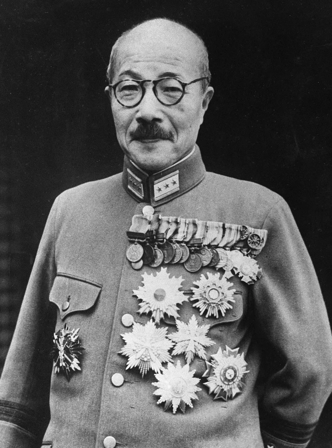 Portrait of Hideki Tōjō, 1941.