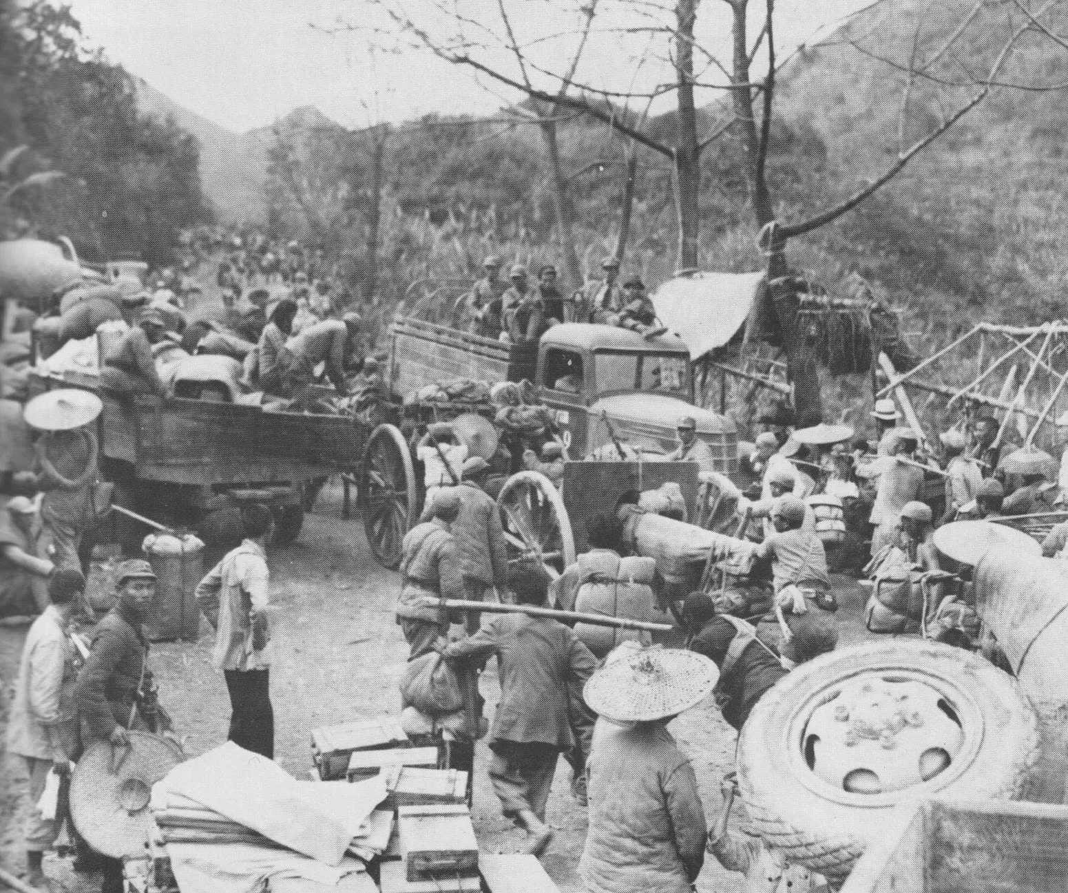 Evacuation of Liuchow, November 1944.