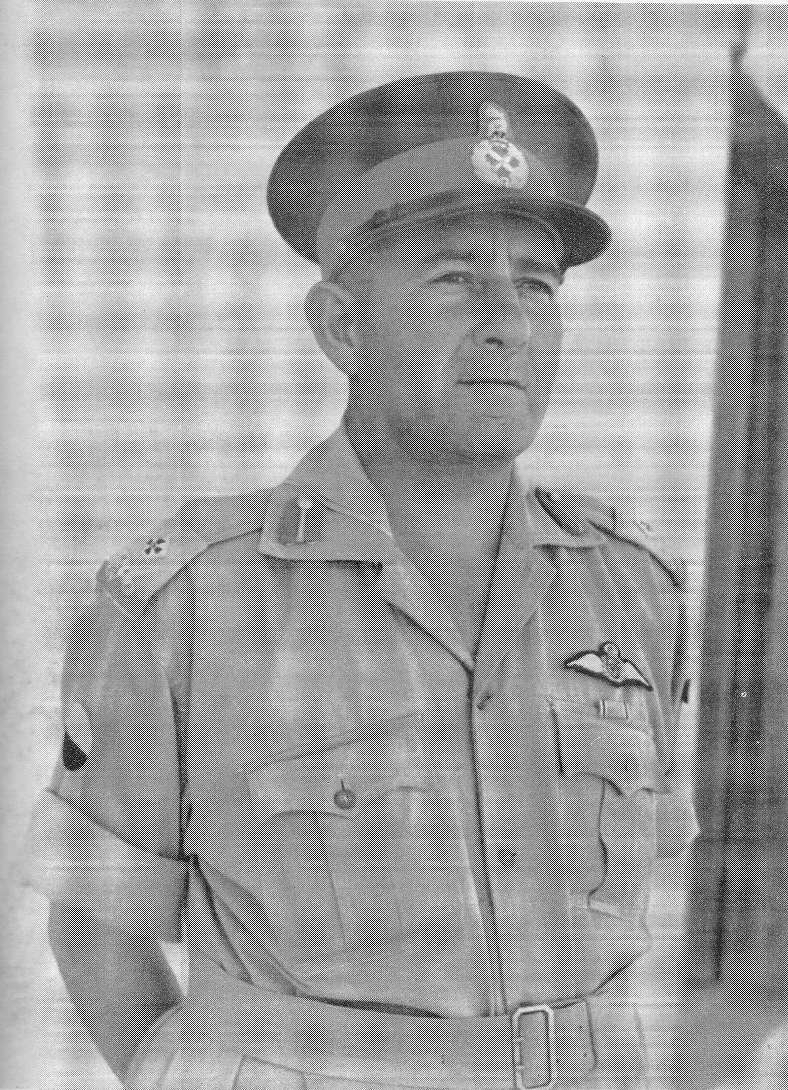 Maj. Gen. H. B. Klopper, commander of the South African 2nd Infantry Division, June 1942.